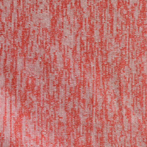 Yarn-Dyed Polyester Viscose Stretch Chunky Knit Fabric, 135 gsm, 170 cm — Red, ref EF-5134