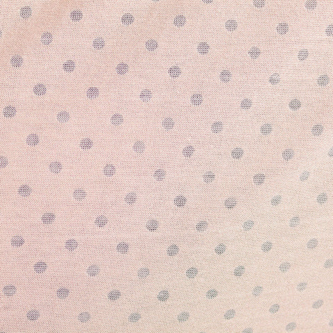 Pink Dots Knit, Poly-Viscose