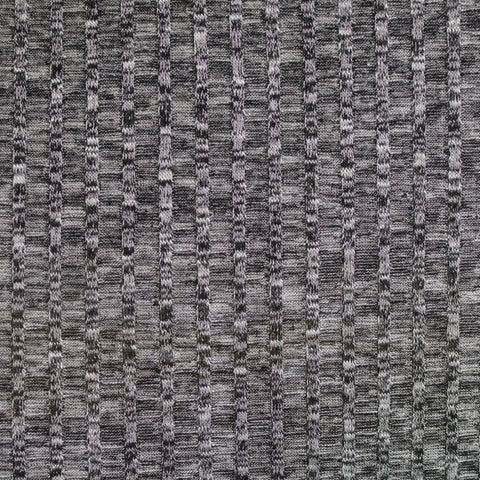 Black Marl Knit, 280 gsm, 165 cm