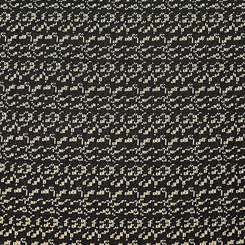 Cream Abstract Jacquard, Polyester, 250 gsm