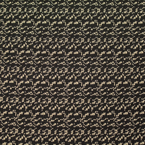 Cream Abstract Jacquard, Polyester, 250 gsm
