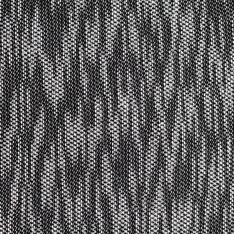 Jacquard Slub Polyester Cotton Stretch Chunky Knit Fabric, 188 gsm, 170 cm — Grey