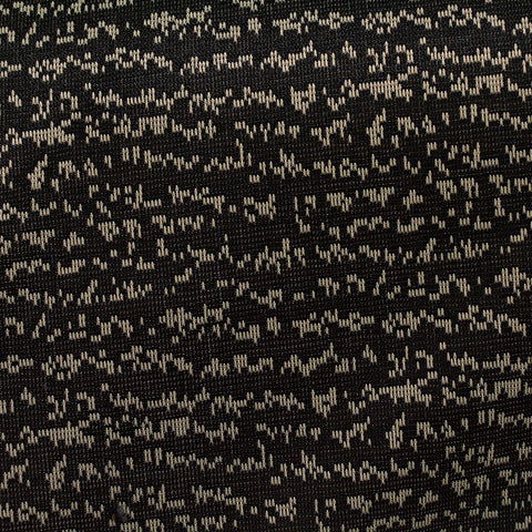 Black Flecks Jacquard, Polyester, 280 gsm, 172 cm