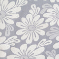 White Floral Jacquard, Acrylic-Poly