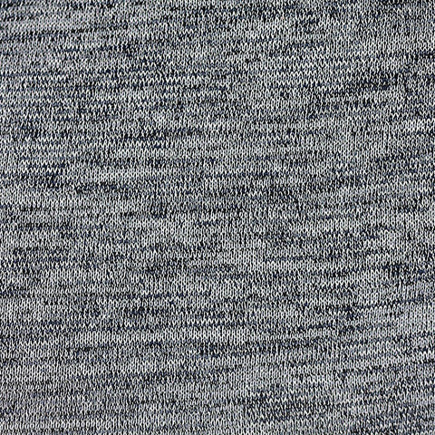 Heathered Grey Marl Knit, Cotton-Poly