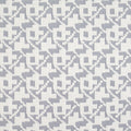 White Geometric Jacquard, Acrylic-Poly