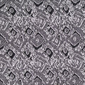Black Geometric Jacquard, Poly-Cotton, 534 gsm, 172 cm, ref EF-5609