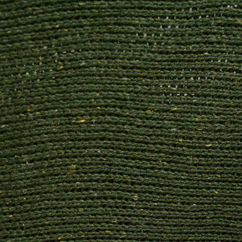 Dark Green Marl Chunky Knit, Acrylic-Poly