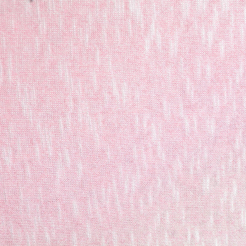 Pink Marl Jersey Knit, Viscose-Cotton