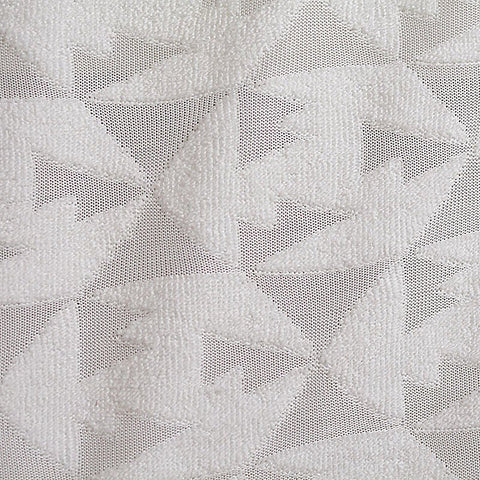 White Leaf French Terry, Polyester