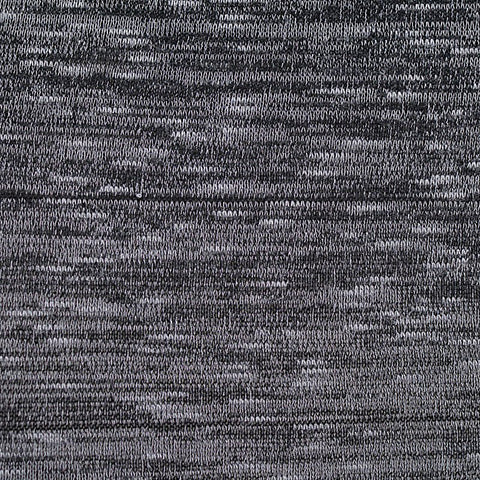 Black Marl Jersey Knit, Poly-Viscose, 202 gsm