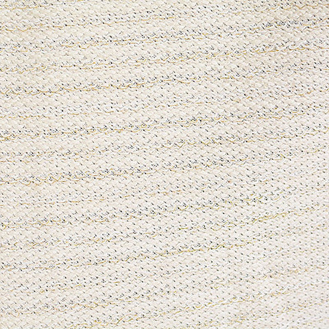 Grey Stripes Chunky Knit, Cotton-Poly