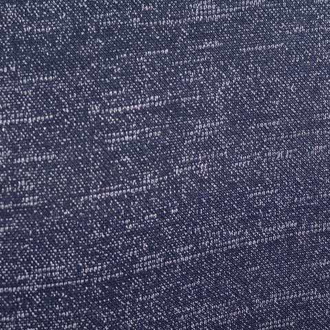 Navy Marl French Terry, Viscose-Cotton