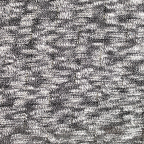 Polyester Cotton Chunky Knit Fabric, 346 gsm, 160 cm — Grey
