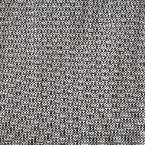 Dark Grey Geometric Knit, Polyester, 60 gsm