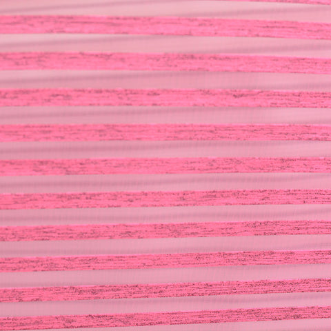 Pink Horizontal-Stripe Jacquard, Polyester, 160 gsm