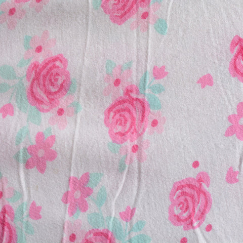 Pink Roses Chunky Knit, Polyester