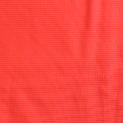 Jacquard Nylon Polyester Chunky Knit Fabric, 112 gsm, 150 cm — Red