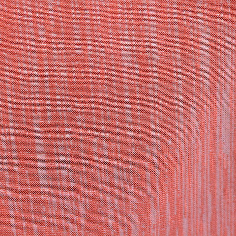 Coral Marl Chunky Knit, Viscose-Poly