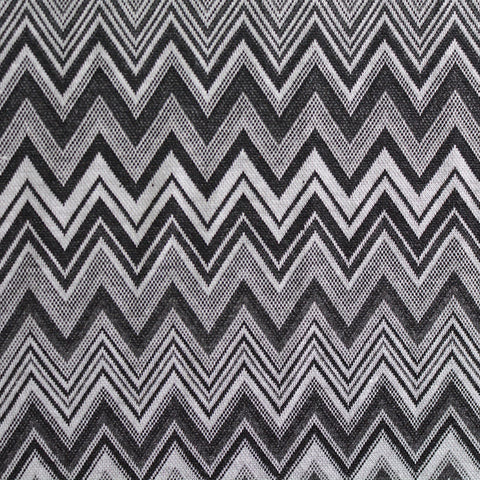 Black Chevron Jacquard, Polyester, 248 gsm