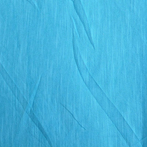 Heathered Blue Marl Jersey Knit, Cotton, 130 gsm