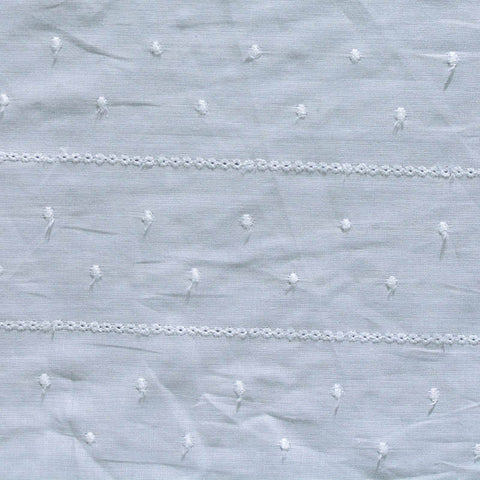 White Dots Woven, Cotton