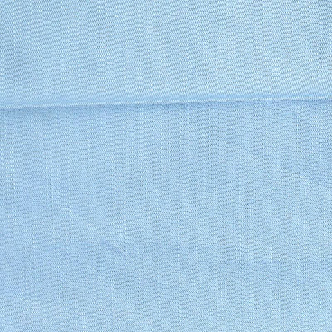 Slub Cotton Stretch Woven Fabric, 265 gsm, 120 cm — Blue