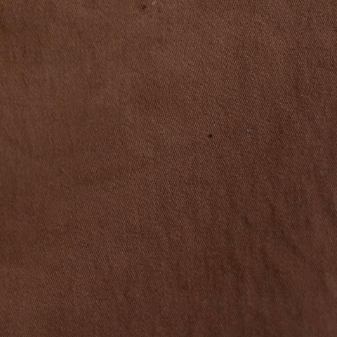 Cotton Stretch Twill Fabric, 250 gsm, 145 cm — Brown