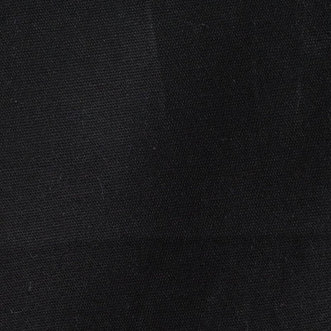Cotton Stretch Twill Fabric, 230 gsm, 147 cm — Black