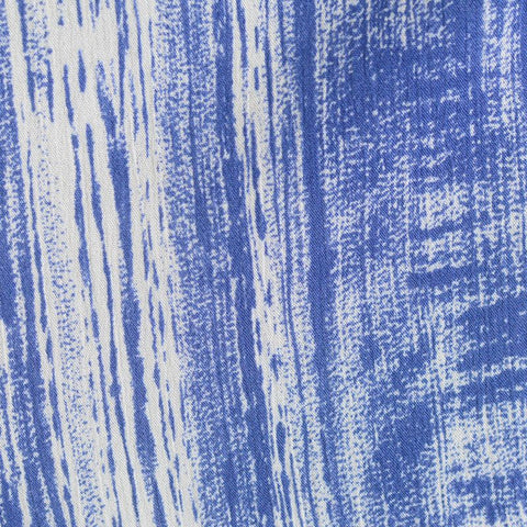 100% Viscose Crepe Fabric, 130 gsm, 130 cm — Blue