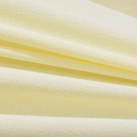 100% Viscose Woven Fabric, 135 gsm, 133 cm — Yellow