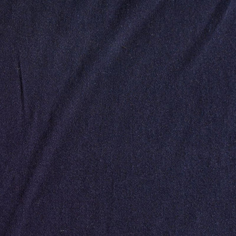 Viscose Stretch Sateen Fabric, 110 gsm, 136 cm — Navy