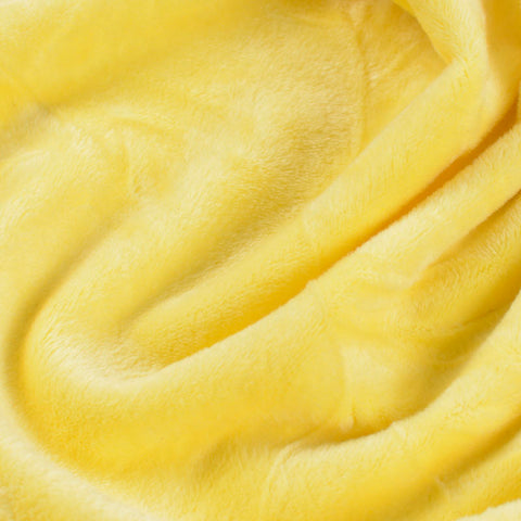Fleece Fabric, 230 gsm, 173 cm — Yellow