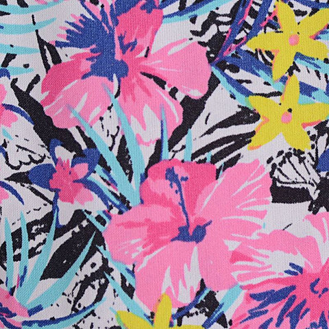 100% Polyester Chiffon Fabric, 110 gsm, 147 cm — Pink