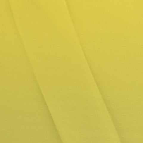 100% Viscose Woven Fabric, 100 gsm, 130 cm — Yellow