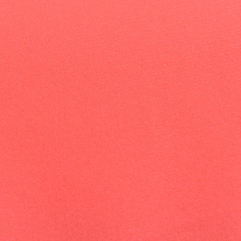 100% Polyester Linen-Look Fabric, 115 gsm, 145 cm — Red