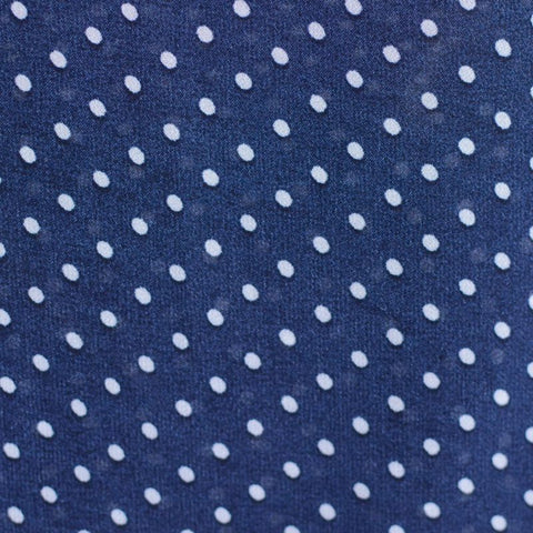 100% Polyester Chiffon Fabric, 90 gsm, 150 cm — Navy