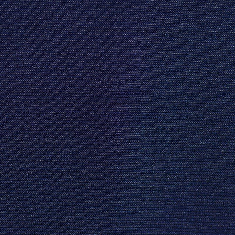 100% Polyester Chunky Knit Fabric, 115 gsm, 148 cm — Navy