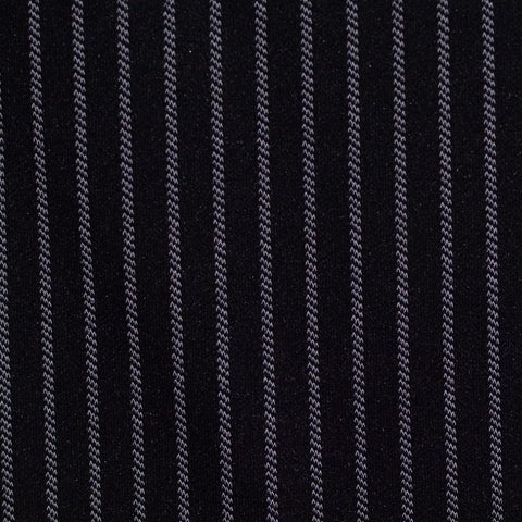 Light Grey Vertical-Stripe Knit, Polyester