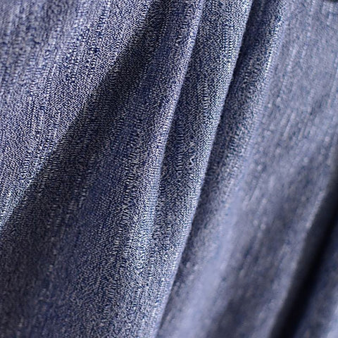 Blue Marl Knit, Poly-Viscose, 130 gsm