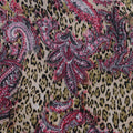 Pink Paisley Knit, Polyester