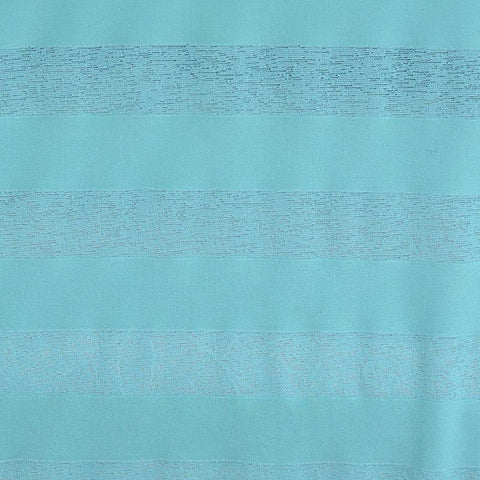Aqua Horizontal-Stripe Knit, Polyester