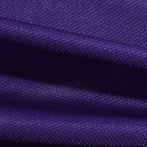 Viscose Polyester Stretch Rib Knit Fabric, 160 gsm, 136 cm — Purple