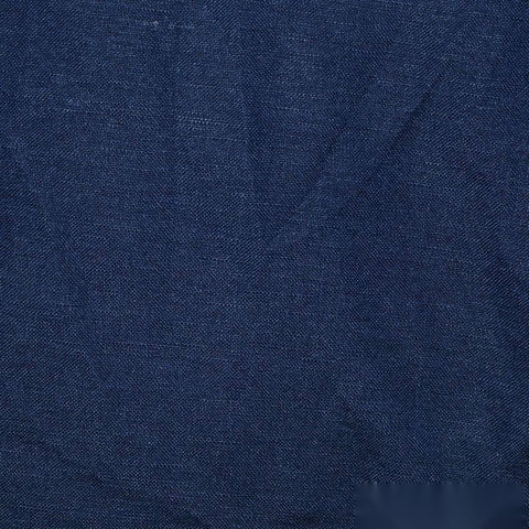 Linen Viscose Woven Fabric, 180 gsm — Navy