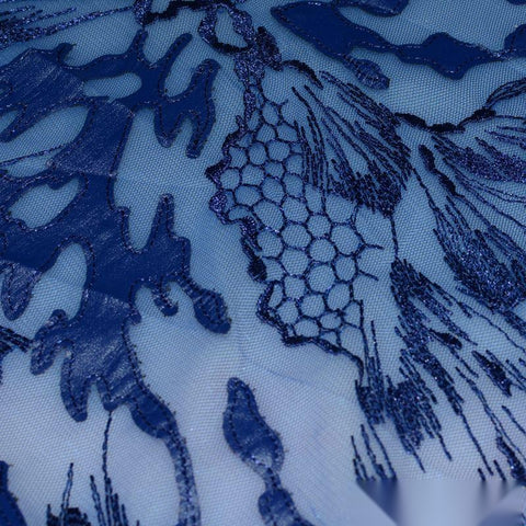 100% Polyester Mesh Fabric, 79 gsm — Navy