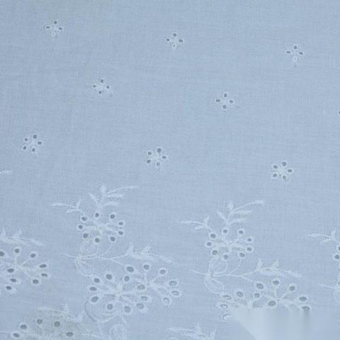 White Eyelet Woven, Cotton