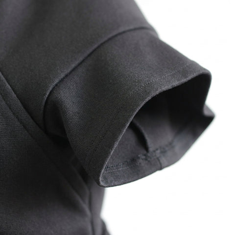 Black Ponte Knit, Viscose-Nylon