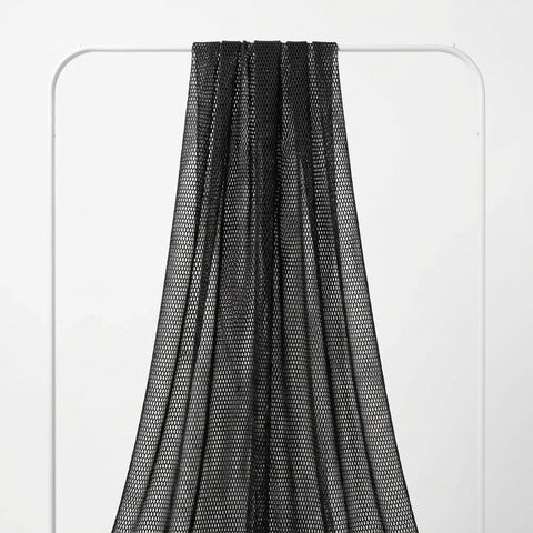 Black Honeycomb Mesh, Polyester