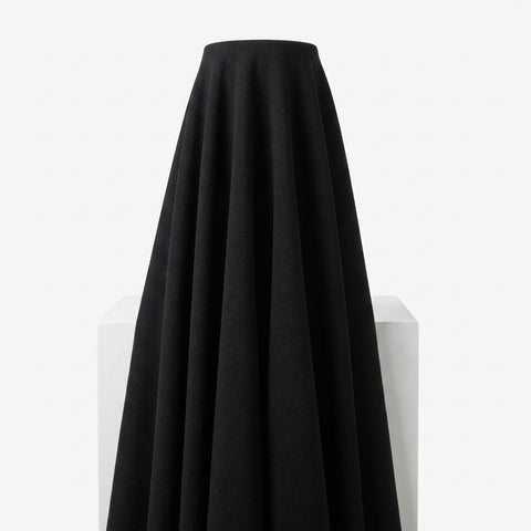 Black Ponte Knit, Viscose-Nylon