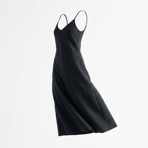 Black Ponte Knit, Viscose-Nylon